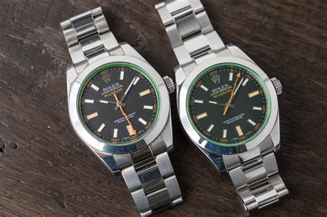 rolex milgauss titan black fake|false rolex markings.